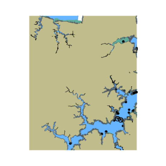 Picture of Hampton Roads Craney Island Creek and Western Branch of the Elizabeth River