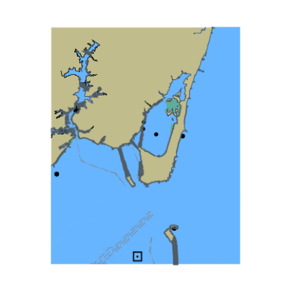 Picture of Norfolk Entrance Channel to Elizabeth River and Hampton Roads