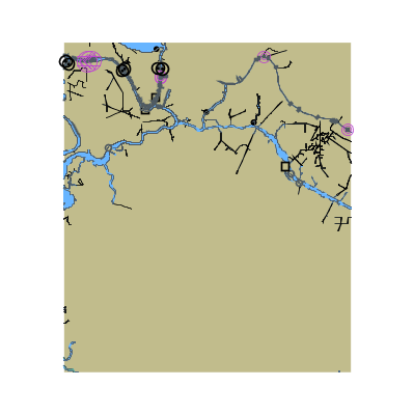 Picture of Gulf Intracoastal Waterway - Bayou Chene and Bayou Boeuf