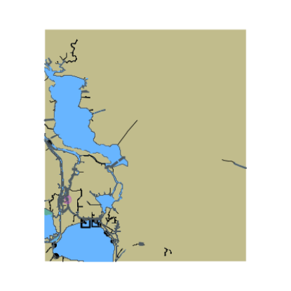 Picture of Lake Palourde and Lake Verret