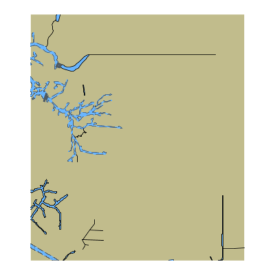 Picture of Gulf Intracoastal Waterway - Warehouse Bayou and Bayou Patout