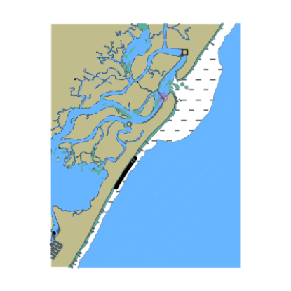 Picture of Atlantic Intracoastal Waterway - Corson Inlet and North Atlantic Ocean