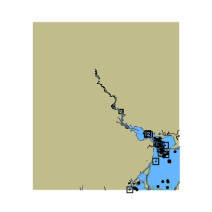 Picture of Gulf Intracoastal Waterway - West Bay and Chocolate Bay