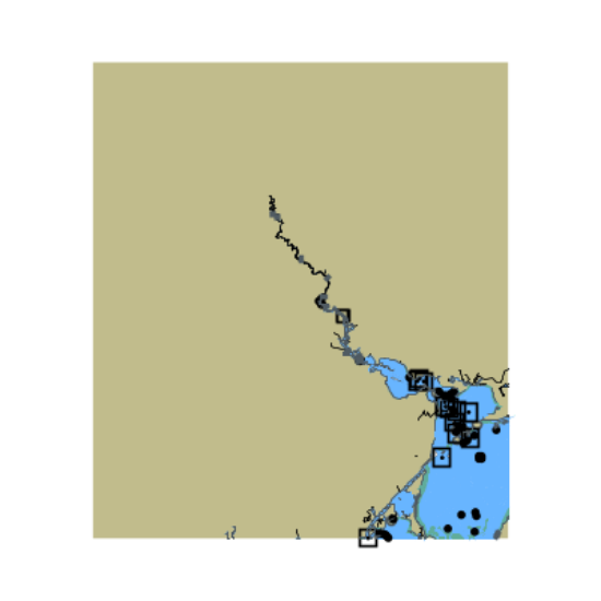 Picture of Gulf Intracoastal Waterway - West Bay and Chocolate Bay