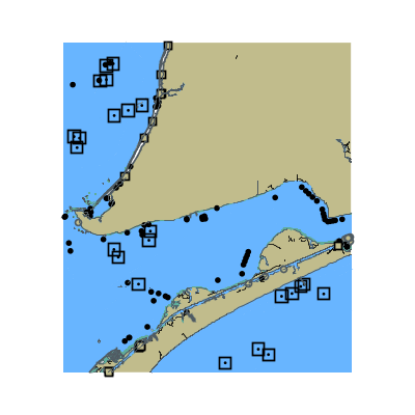 Picture of Gulf Intracoastal Waterway - Galveston Bay; East Bay; Trinity Bay to Gulf of Mexico