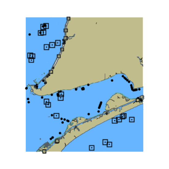Picture of Gulf Intracoastal Waterway - Galveston Bay; East Bay; Trinity Bay to Gulf of Mexico