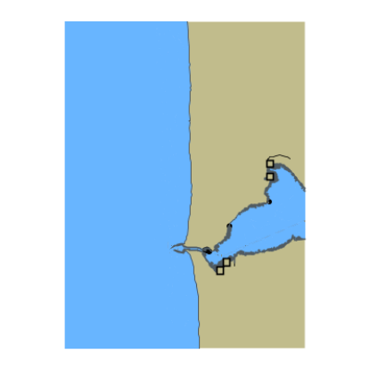 Picture of Lake Michigan - Entrance to Lake Macatawa MI