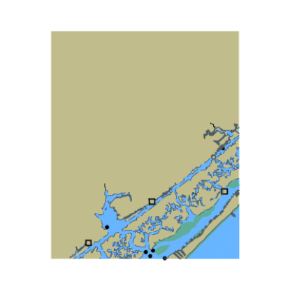 Picture of Atlantic Intracoastal Waterway - Banks Channel to Old Topsail Inlet and North Atlantic Ocean