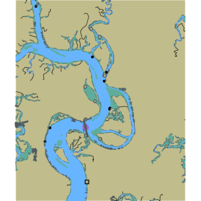 Picture of Atlantic Intracoastal Waterway - Brickyard Creek to Beaufort River