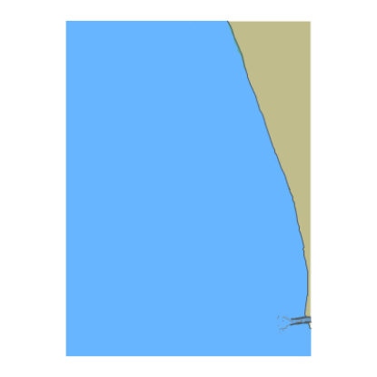 Picture of Lake Michigan - Entrance to Grand River MI