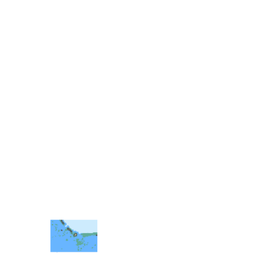 Picture of Marshall Islands - Northeast Pass and Vicinity; Jaluit Atoll