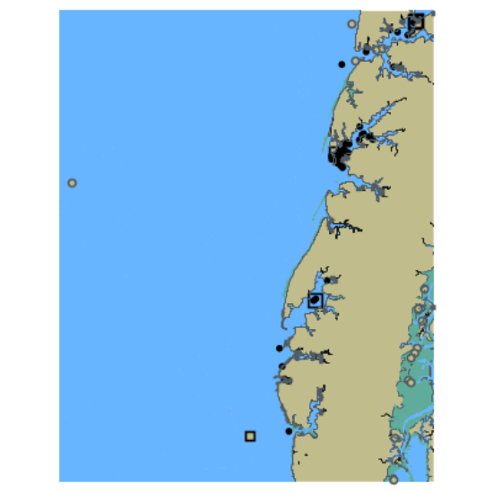 Picture of Chesapeake Bay - Cape Charles to Silver Beach