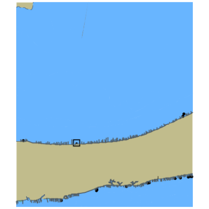 Picture of Gulf Intracoastal Waterway - Santa Rosa Sound East Bay and Entrance to Blackwater