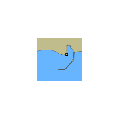 Picture of Lake Michigan - Entrance to Port Inland and Port Inland - MI