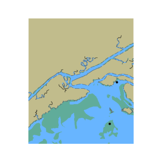 Picture of Atlantic Intracoastal Waterway - Bulls Bay to Awendaw Creek