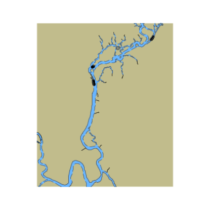 Picture of Atlantic Intracoastal Waterway - Waccamaw River and Bull Creek