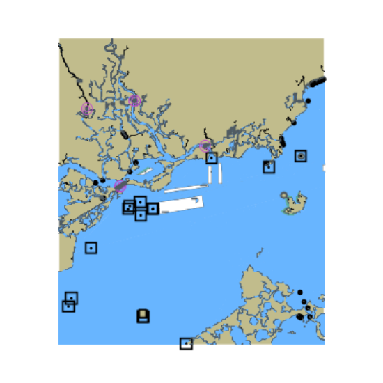 Picture of Gulf Intracoastal Waterway - Pearl River to Lake Borgne