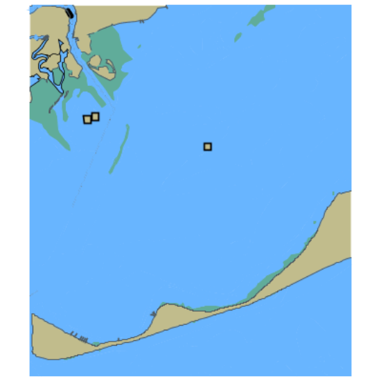 Picture of Entrance to Carrabelle Harbor and Saint George Sound