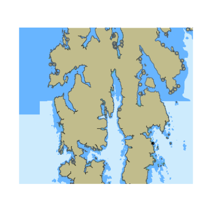 Picture of Southern Kuiu Island AK and Vicinity - Chatham Strait - Sumner Strait and Affleck Canal