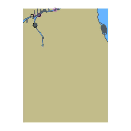 Picture of Lake Michigan - South Branch Chicago River; IL