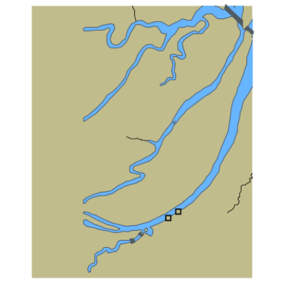 Picture of Roanoke River and Middle River