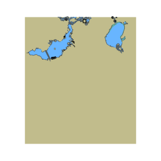 Picture of Lake Jesup and Lake Harney - Saint Johns River