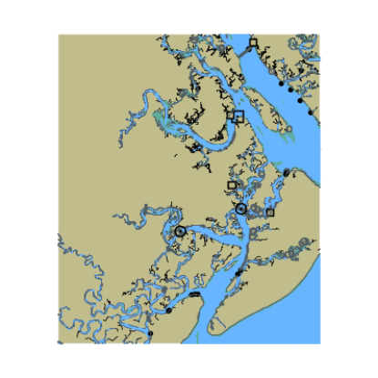 Picture of Port Royal Sound to Broad River and Calibogue Sound