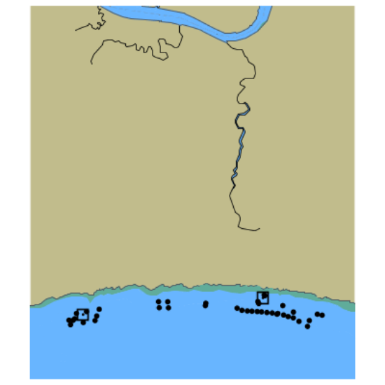Picture of Gulf Intracoastal Waterway - Jackson River and Saint Vincent Sound