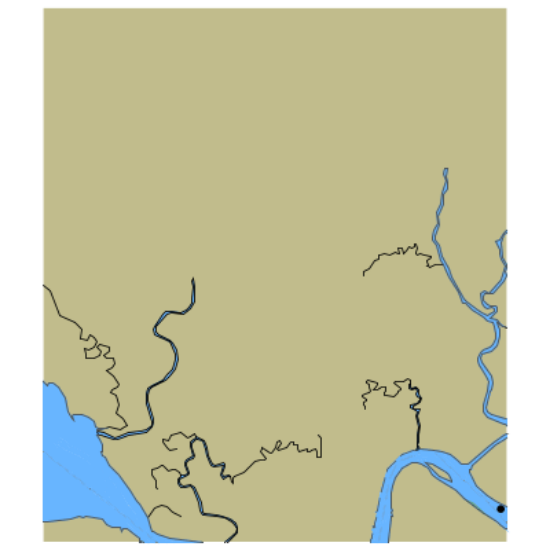 Picture of Gulf Intracoastal Waterway - Lake Wimico to Jackson River