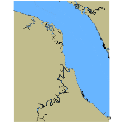 Picture of York River - Mount Folly to West Point Bar Channel