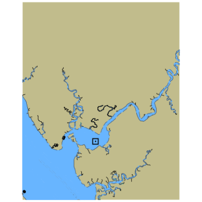 Picture of York River - Poropotank Bar and Poropotank River