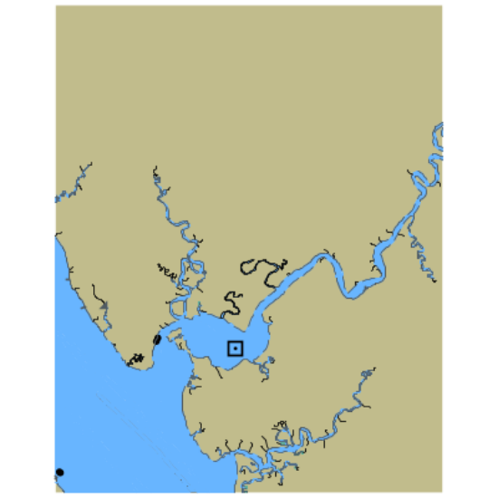 Picture of York River - Poropotank Bar and Poropotank River