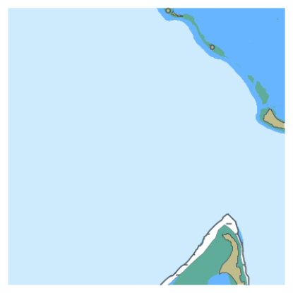 Picture of Abaiang Island and Approaches