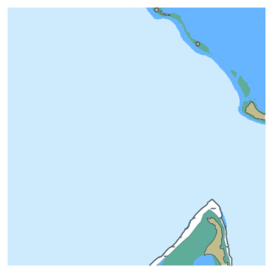 Picture of Abaiang Island and Approaches
