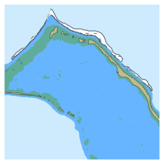 Picture of Abaiang Island and Approaches