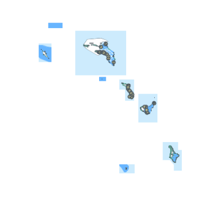 Picture of Marshall Islands - Namorik; Jaluit; Ailinglapalap; Namu; Lib; Kwajalein; Ujae; Wotho Atolls