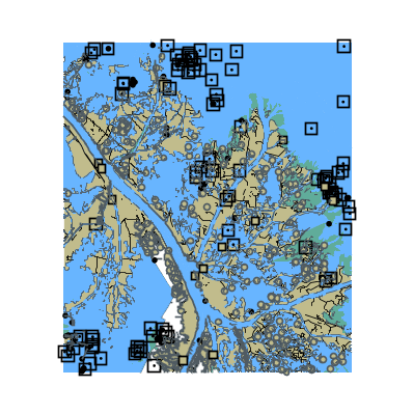 Picture of Mississippi River - Head of Passes