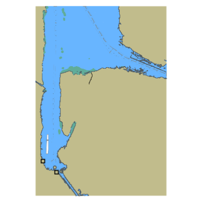 Picture of Saint Marys River - Sand Island MI