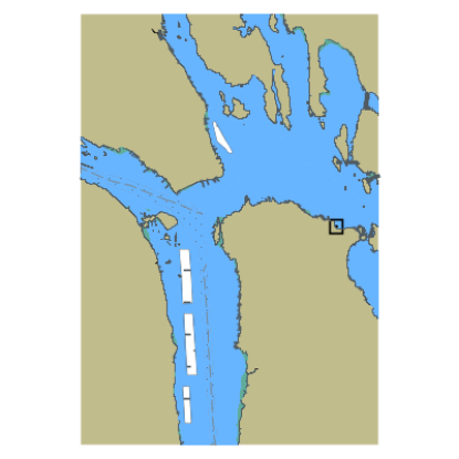Picture of Saint Marys River - Hen Island MI