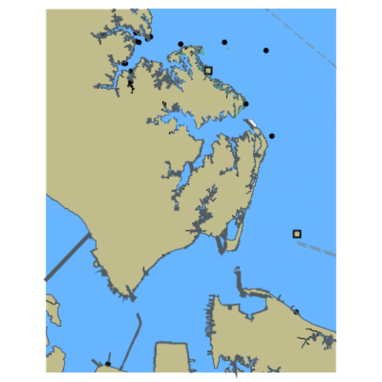 Picture of Chesapeake Bay - Hampton Roads to Poquoson River