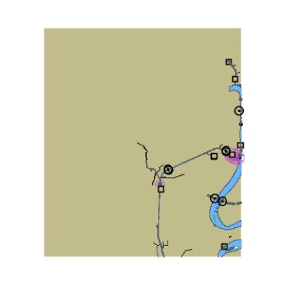 Picture of Mississippi River Port Allen and Gulf Intracoastal Waterway Alternate Route
