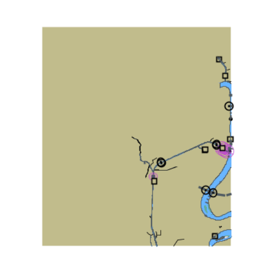 Picture of Mississippi River Port Allen and Gulf Intracoastal Waterway Alternate Route