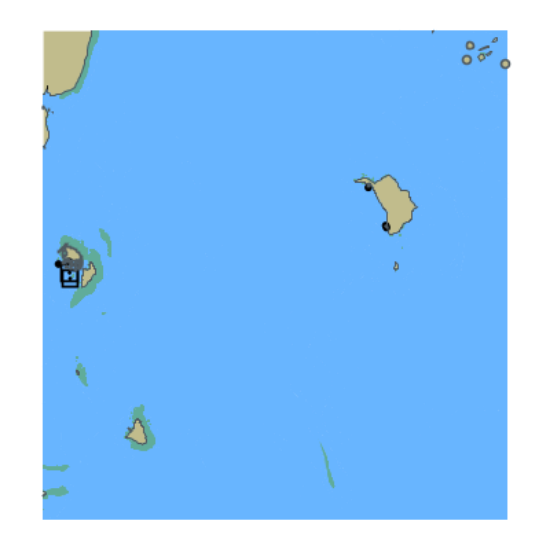 Picture of Rada Fajardo and Approaches to Bahía de Fajardo and Isla Palominos