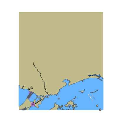 Picture of Gulf Intracoastal Waterway - Lake Pontchartrain; Mississippi Sound to Gulf of America