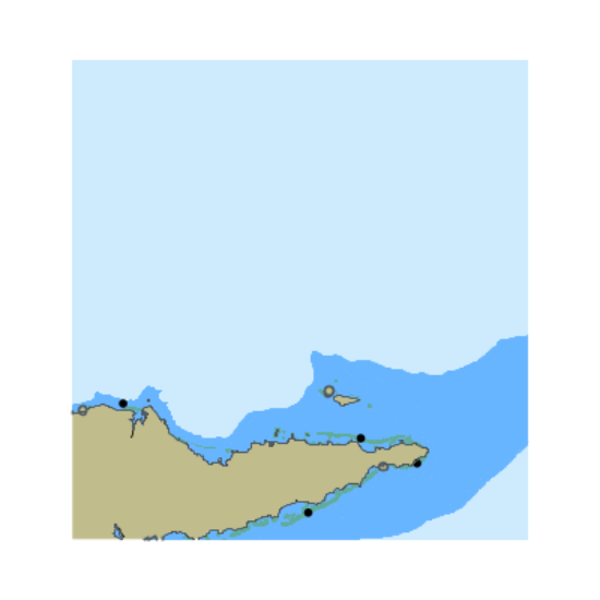Picture of Virgin Islands - Saint Croix and Approaches to Christiansted Harbor - Mar Caribe