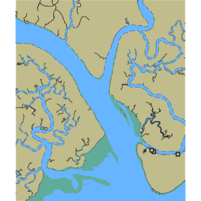 Picture of South Edisto River - Saint Pierre Creek