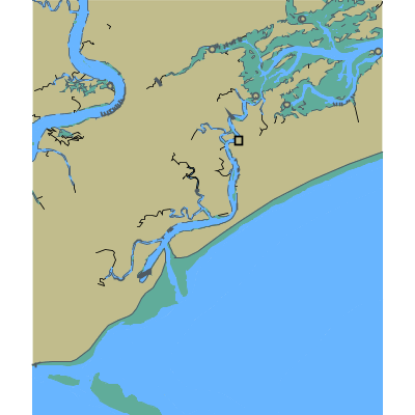 Picture of North Atlantic Ocean - Captain Sams Inlet - Kiawah River and Bohicket Creek