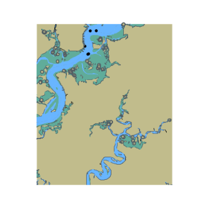 Picture of Atlantic Intracoastal Waterway - Wadmalaw River and Leadenwah Creek