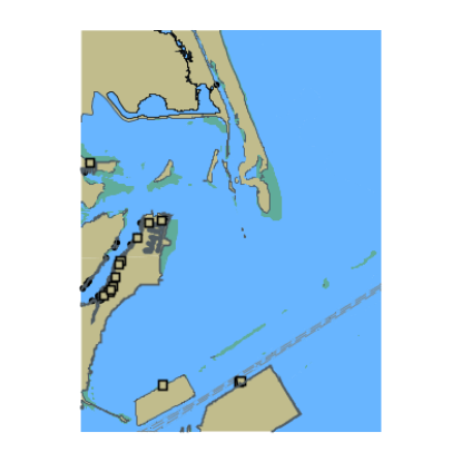 Picture of Lake Erie - Maumee Bay to North Maumee Bay; MI-OH