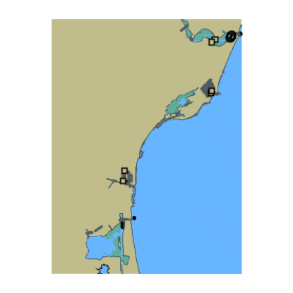 Picture of Lake Erie - Woodtick Peninsula to Otter Creek; MI